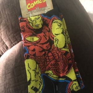 Ironman and Captain America socks